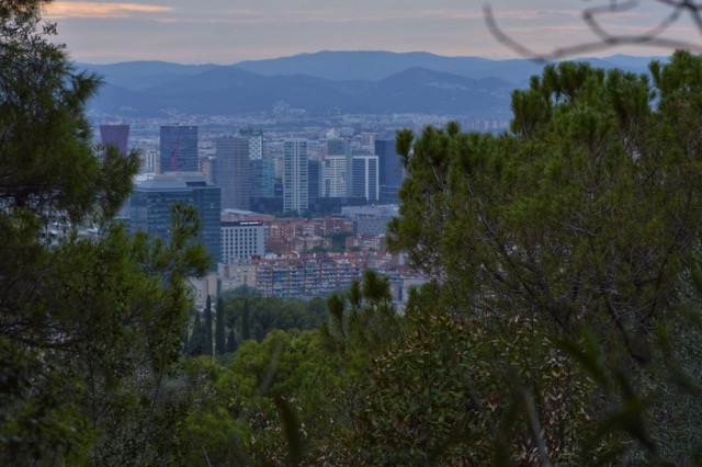 Vista panorámica de Barcelona desde Montjuïc, mostrando la ciudad y su belleza urbana. Proyecto COE de ECOT Cooperativa.